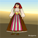 Bulgarian Woman Clip Art
