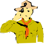 Boy Scout 1 Clip Art