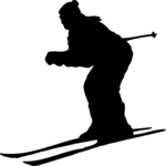 Skier 04 Clip Art