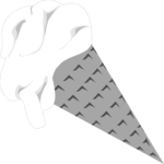 Ice Cream Cone 08 Clip Art