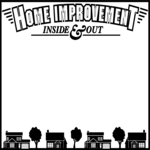Home Improvement Frame 2 Clip Art