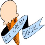 Ice Cream Social 3 Clip Art