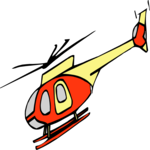 Helicopter 02 Clip Art