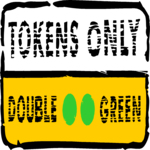 Tokens Only 2 Clip Art