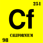 Californium (Chemical Elements) Clip Art
