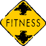 Fitness Sign Clip Art