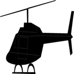 Helicopter 1 Clip Art