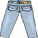 Pants - Jeans 7 Clip Art