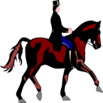 Equestrian 06 Clip Art