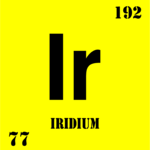 Iridium (Chemical Elements) Clip Art