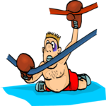 Boxer - Knock Out 3 Clip Art