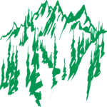Mountains 018 Clip Art