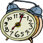 Alarm Clock 17 Clip Art