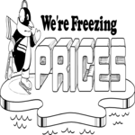 Freezing Prices Title Clip Art