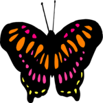 Butterfly 042 Clip Art