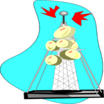 Communications Tower Clip Art