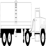Tanker Truck 2 Clip Art