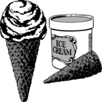 Ice Cream & Cones Clip Art