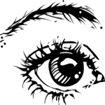 Eye 01 Clip Art