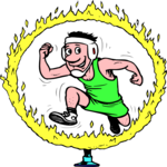 Obstacle Course Clip Art