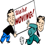 We're Moving! Clip Art