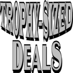 Trophy-Sized Deals Clip Art
