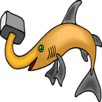 Shark - Hammerhead 2 Clip Art