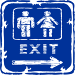 Elevator Exit 1 Clip Art