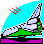 Space Shuttle 37 Clip Art