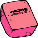 Eraser 05 Clip Art