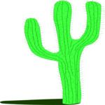 Cactus - Saguaro 2 Clip Art