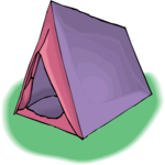 Tent 23 Clip Art