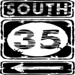 Highway - South 35 1 Clip Art
