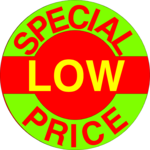 Special Low Price Clip Art