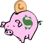 Piggy Bank 02 Clip Art