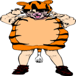 Costume - Tiger Clip Art