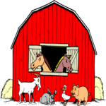 Animals - Barn Clip Art