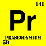 Praseodymium (Chemical Elements) Clip Art