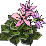 Flower 351 Clip Art
