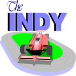 Auto Racing - The Indy Clip Art