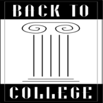 Back to College 1 Clip Art