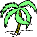 Palm Tree 45 Clip Art