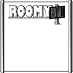 Roomy Rentals Frame Clip Art