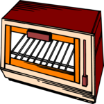 Toaster Oven 2 Clip Art