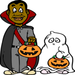 Trick or Treating 11 Clip Art