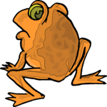 Frog - Rear Clip Art