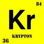 Krypton (Chemical Elements) Clip Art