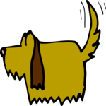 Dog Wagging Tail 2 Clip Art