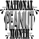 National Peanut Month Clip Art
