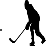 Ice Hockey 03 Clip Art